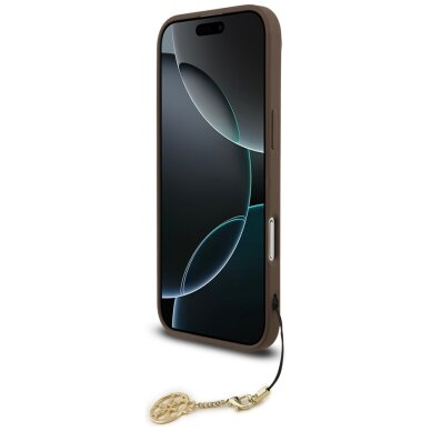 iPhone Air Guess 4G Charms Collection MagSafe dėklas – rudas 3 iPhone Air Guess 4G Charms Collection MagSafe dėklas – rudas 3