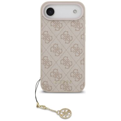 iPhone Air Guess 4G Charms Collection dėklas su MagSafe – rožinis 1
