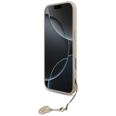 iPhone Air Guess 4G Charms Collection dėklas su MagSafe – rožinis 3