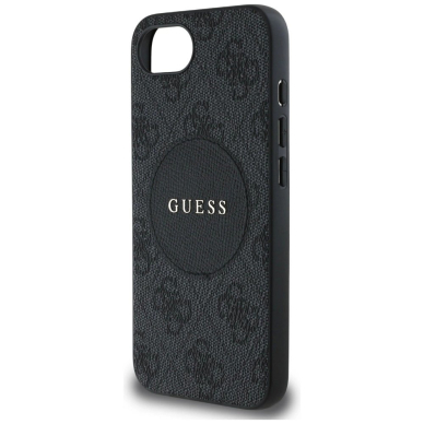Guess 4G Circle Classic Logo MagSafe Dėklas skirtas iPhone 16e - Juodas 5 Guess 4G Circle Classic Logo MagSafe Dėklas skirtas iPhone 16e - Juodas 5