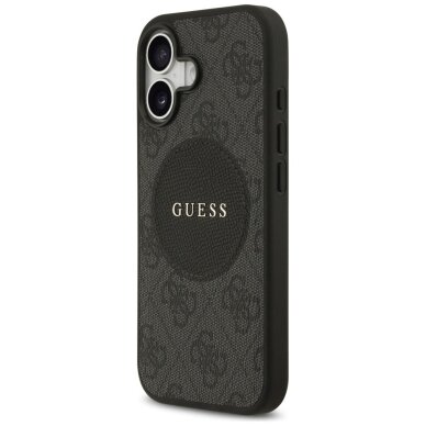 iPhone 17 Guess 4G Circle Classic Logo dėklas su MagSafe – juodas 1 iPhone 17 Guess 4G Circle Classic Logo dėklas su MagSafe – juodas 1