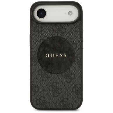iPhone Air Guess 4G Circle Classic Logo dėklas su MagSafe – juodas 2