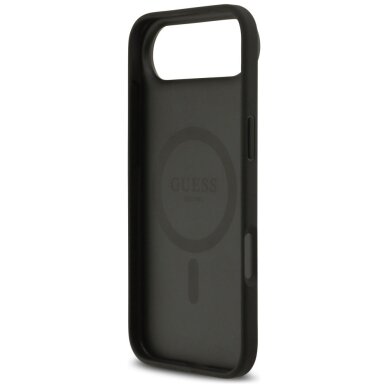 iPhone Air Guess 4G Circle Classic Logo dėklas su MagSafe – juodas 6