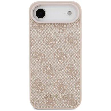 iPhone 17 Air dėklas Guess 4G Classic – rožinis 2 iPhone 17 Air dėklas Guess 4G Classic – rožinis 2