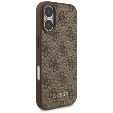 iPhone 17 dėklas Guess 4G Classic – rudas 3