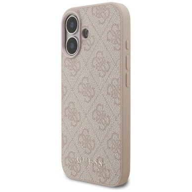 iPhone 17 dėklas Guess 4G Classic – rožinis 1 iPhone 17 dėklas Guess 4G Classic – rožinis 1