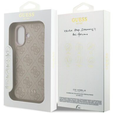 iPhone 17 dėklas Guess 4G Classic – rožinis 7 iPhone 17 dėklas Guess 4G Classic – rožinis 7