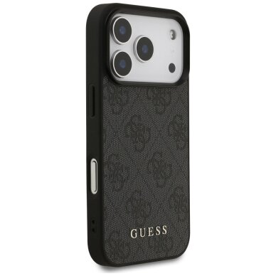 iPhone 17 Pro Guess 4G Classic dėklas – juodas 3 iPhone 17 Pro Guess 4G Classic dėklas – juodas 3