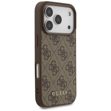 iPhone 17 Pro dėklas Guess 4G Classic – rudas 3 iPhone 17 Pro dėklas Guess 4G Classic – rudas 3