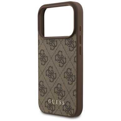 iPhone 17 Pro dėklas Guess 4G Classic – rudas 5 iPhone 17 Pro dėklas Guess 4G Classic – rudas 5