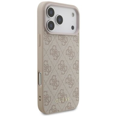 iPhone 17 Pro Max dėklas Guess 4G Classic – rožinis 3 iPhone 17 Pro Max dėklas Guess 4G Classic – rožinis 3