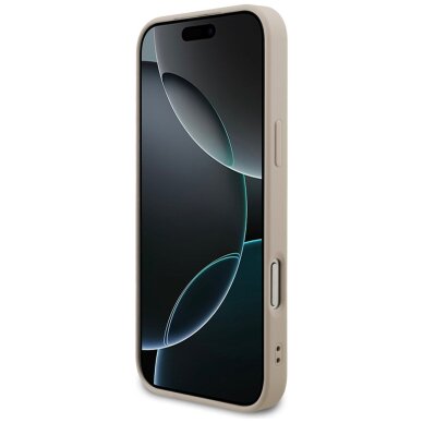 iPhone 17 Pro Max dėklas Guess 4G Classic – rožinis 4