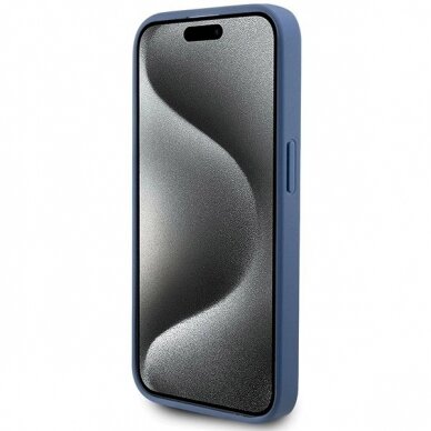 Originalus Guess dėklas 4G Collection Leather Metal Logo MagSafeiPhone 14 Pro - Mėlynas 4 Originalus Guess dėklas 4G Collection Leather Metal Logo MagSafeiPhone 14 Pro - Mėlynas 4