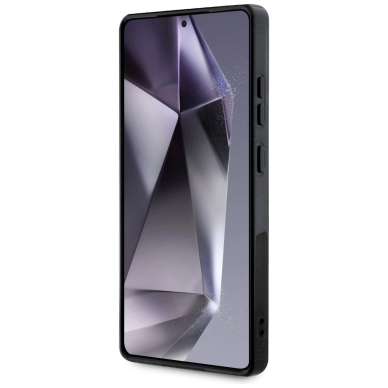 Guess 4G Glitter Triangle Buttons MagSafe Dėklas Samsung Galaxy S25 Ultra Juodas 4 Guess 4G Glitter Triangle Buttons MagSafe Dėklas Samsung Galaxy S25 Ultra Juodas 4