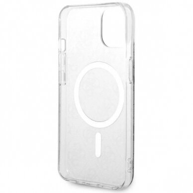 Dėklas Guess 4G MagSafe case for iPhone 14 Plus - Juodas 5