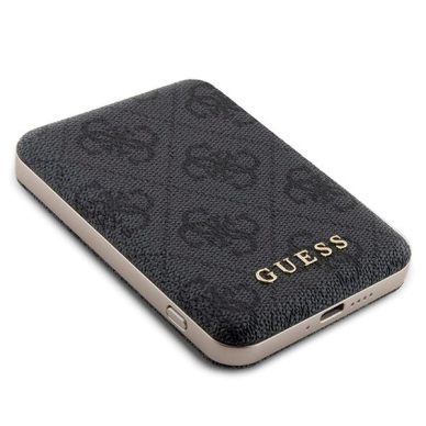 Guess 4G Metal Logo Dėklas set iPhone 14 Pro + 5000mAh MagSafe power bank - Juodas 9 Guess 4G Metal Logo Dėklas set iPhone 14 Pro + 5000mAh MagSafe power bank - Juodas 9