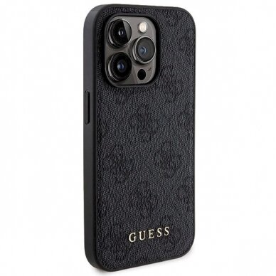 Guess 4G Metal Logo Dėklas set iPhone 15 Pro + 5000mAh MagSafe power bank - Juodas 3 Guess 4G Metal Logo Dėklas set iPhone 15 Pro + 5000mAh MagSafe power bank - Juodas 3