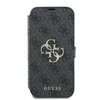 iPhone 16 Plus – Guess 4G Metal Logo dėklas - Juodas 2