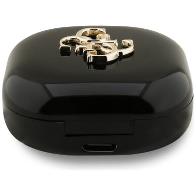 Belaidės ausinės Guess 4G Metal Logo TWS – juodos 3 Belaidės ausinės Guess 4G Metal Logo TWS – juodos 3