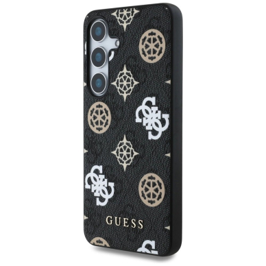 Guess 4G Printed Colored Peony Pattern MagSafe Dėklas Samsung Galaxy S25 Juodas 1 Guess 4G Printed Colored Peony Pattern MagSafe Dėklas Samsung Galaxy S25 Juodas 1