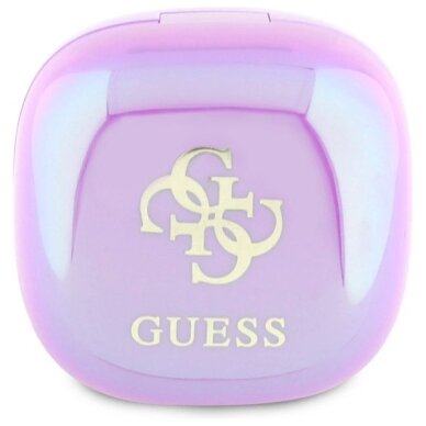 Belaidės ausinės Guess 4G Printed Logo TWS + įkrovimo stotelė – violetinės 1 Belaidės ausinės Guess 4G Printed Logo TWS + įkrovimo stotelė – violetinės 1