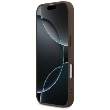 iPhone 17 Guess 4G Printed Stripes MagSafe dėklas – rudas 4 iPhone 17 Guess 4G Printed Stripes MagSafe dėklas – rudas 4