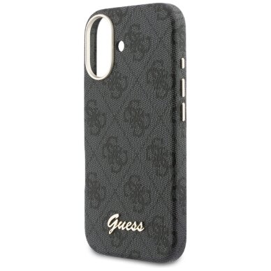 iPhone 17 Guess 4G Script MagSafe dėklas – juodas 5 iPhone 17 Guess 4G Script MagSafe dėklas – juodas 5