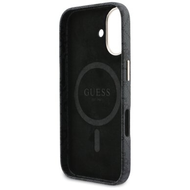 iPhone 17 Guess 4G Script MagSafe dėklas – juodas 6 iPhone 17 Guess 4G Script MagSafe dėklas – juodas 6