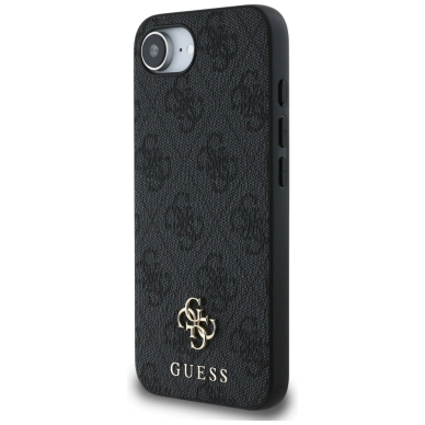 Guess 4G Small 4G and Classic MagSafe Dėklas skirtas iPhone 16e - Juodas 1
