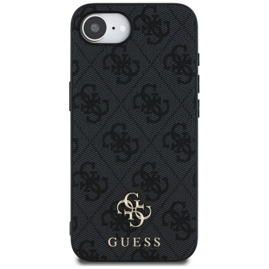 Guess 4G Small 4G and Classic MagSafe Dėklas skirtas iPhone 16e - Juodas 2