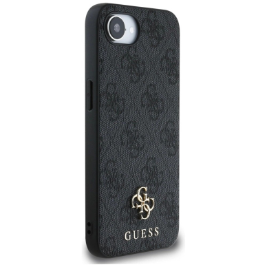 Guess 4G Small 4G and Classic MagSafe Dėklas skirtas iPhone 16e - Juodas 3