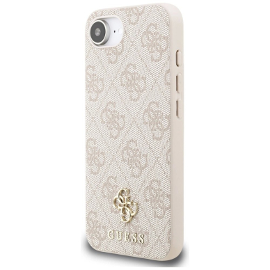Guess 4G Small 4G and Classic MagSafe Dėklas skirtas iPhone 16e - Rožinis 1