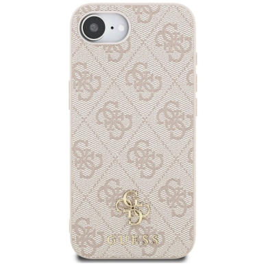 Guess 4G Small 4G and Classic MagSafe Dėklas skirtas iPhone 16e - Rožinis 2