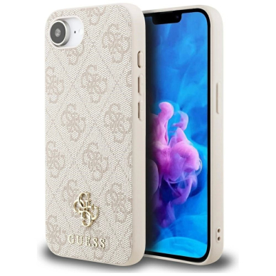 Guess 4G Small 4G and Classic MagSafe Dėklas skirtas iPhone 16e - Rožinis