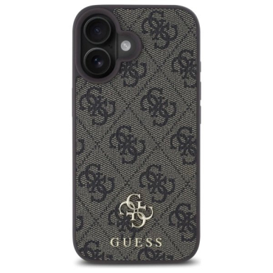 iPhone 16 Guess 4G Small Classic MagSafe dėklas - rudas 2