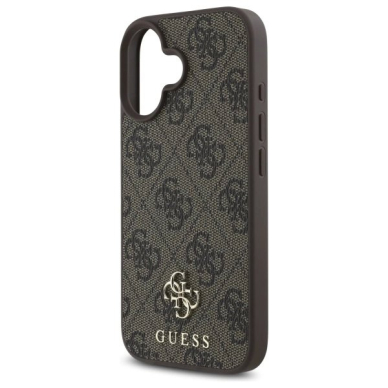 iPhone 16 Guess 4G Small Classic MagSafe dėklas - rudas 5 iPhone 16 Guess 4G Small Classic MagSafe dėklas - rudas 5