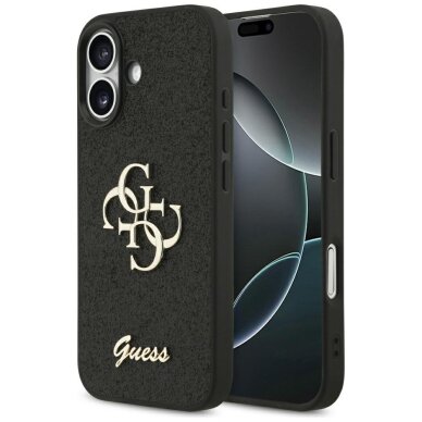 iPhone 17 dėklas Guess 4G Strap 4G Classic Logo – rožinis iPhone 17 dėklas Guess 4G Strap 4G Classic Logo – rožinis