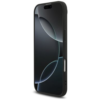 iPhone Air dėklas Guess 4G Strap 4G Classic Logo – juodas 4