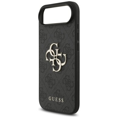 iPhone Air dėklas Guess 4G Strap 4G Classic Logo – juodas 5