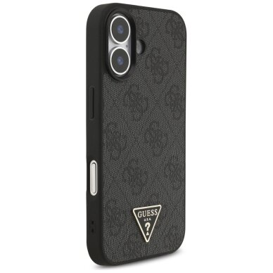 iPhone 17 Guess 4G Strap Triangle Logo MagSafe dėklas – juodas 3 iPhone 17 Guess 4G Strap Triangle Logo MagSafe dėklas – juodas 3