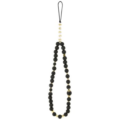 iPhone 17 Pro Max Guess 4G Strap Triangle Logo MagSafe dėklas – juodas 1