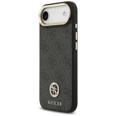 iPhone Air Guess 4G Strass Logo MagSafe dėklas – juodas 1 iPhone Air Guess 4G Strass Logo MagSafe dėklas – juodas 1