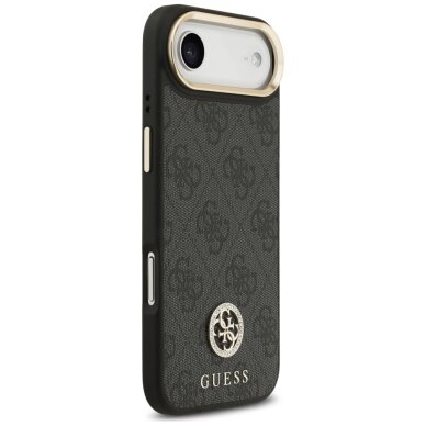 iPhone Air Guess 4G Strass Logo MagSafe dėklas – juodas 3 iPhone Air Guess 4G Strass Logo MagSafe dėklas – juodas 3