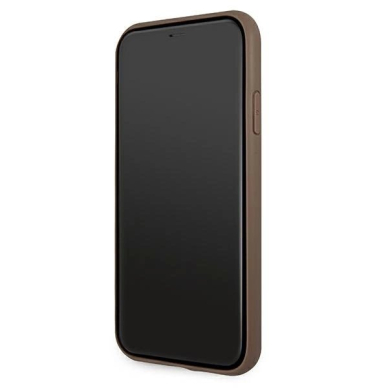 Guess 4G Stripe Dėklas skirtas iPhone 11 / Xr 6.1" - Rudas 4