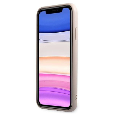 Guess 4G Stripe Collection Dėklas skirtas iPhone 11 / Xr 6.1&quot; - Rožinis 4