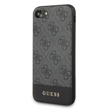 Guess 4G Stripe Collection Dėklas skirtas iPhone 7 / 8 / SE 2020 / SE 2022 - Pilkas 1 Guess 4G Stripe Collection Dėklas skirtas iPhone 7 / 8 / SE 2020 / SE 2022 - Pilkas 1