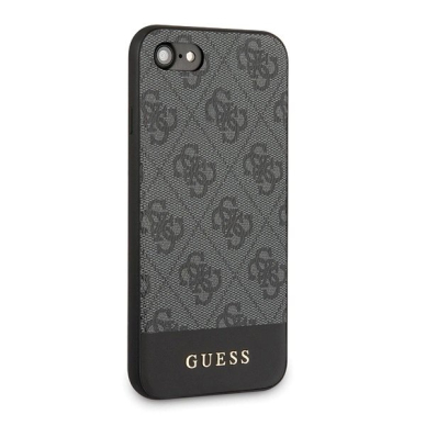 Guess 4G Stripe Collection Dėklas skirtas iPhone 7 / 8 / SE 2020 / SE 2022 - Pilkas 4