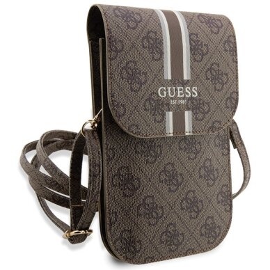 Guess 4G Stripe rankinė – ruda 2