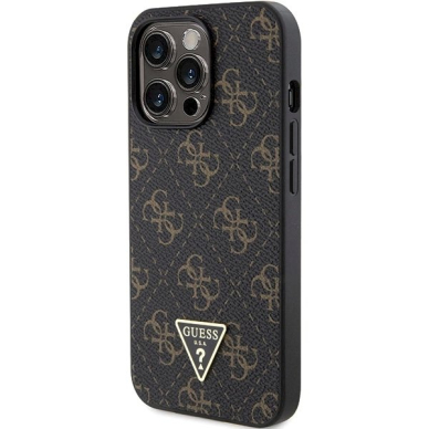 Originalus Guess dėklas 4G Triangle Metal LogoiPhone 14 Pro - Juodas 1 Originalus Guess dėklas 4G Triangle Metal LogoiPhone 14 Pro - Juodas 1