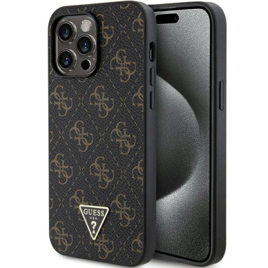 Originalus Guess dėklas 4G Triangle Metal LogoiPhone 14 Pro Max - Juodas Originalus Guess dėklas 4G Triangle Metal LogoiPhone 14 Pro Max - Juodas